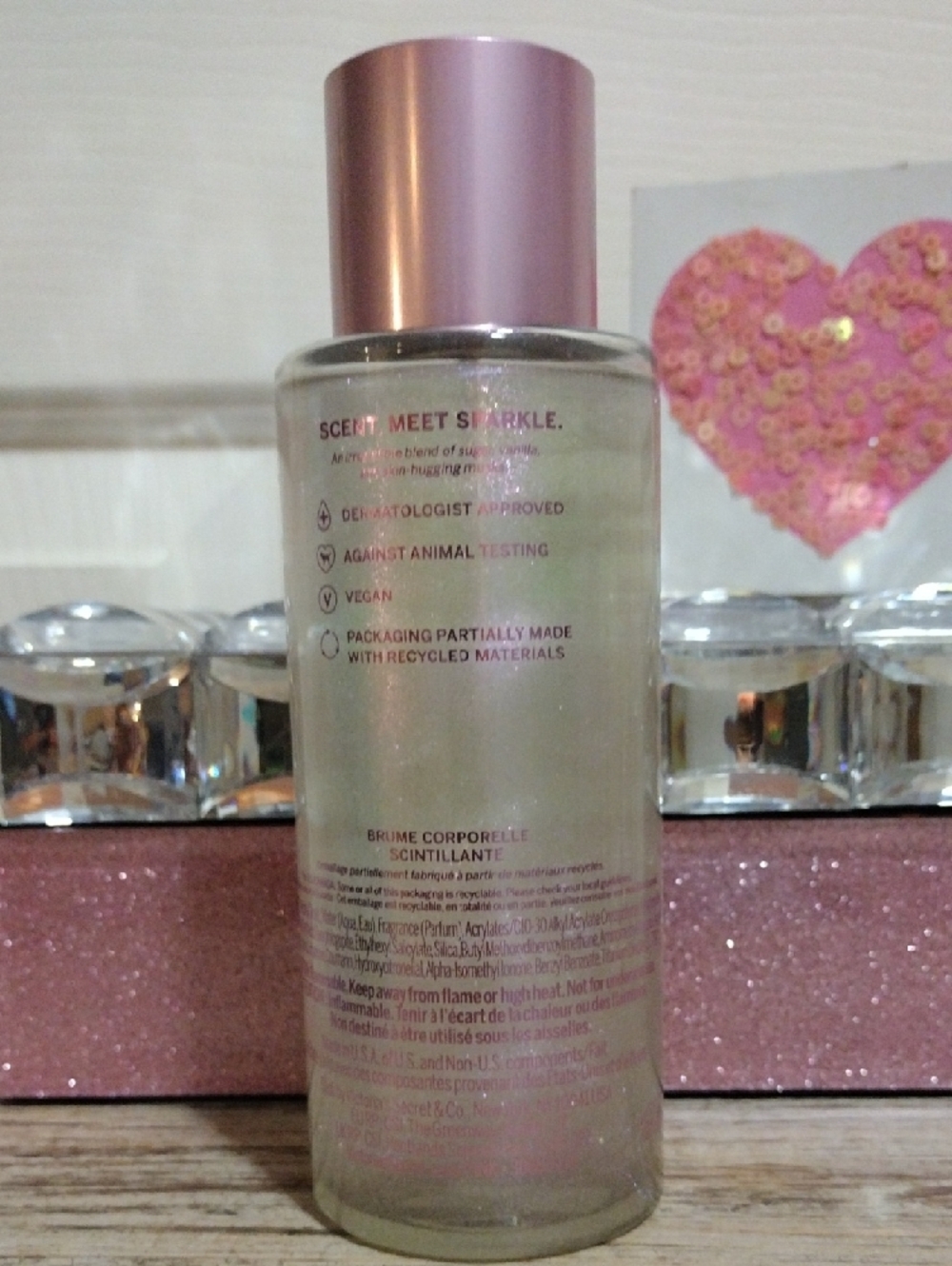 PINK Victoria's Secret Dream Girl Shimmer Body Mist 🆕 - Picture 3 of 4